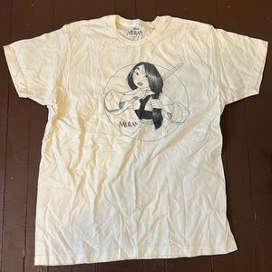 Disney Mulan shirt, XL, worn once.
